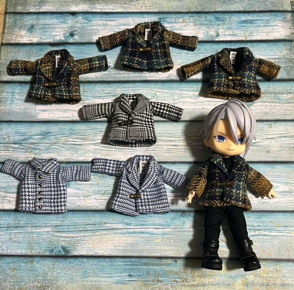 オビツ11【マグネット留め】コートジャケット