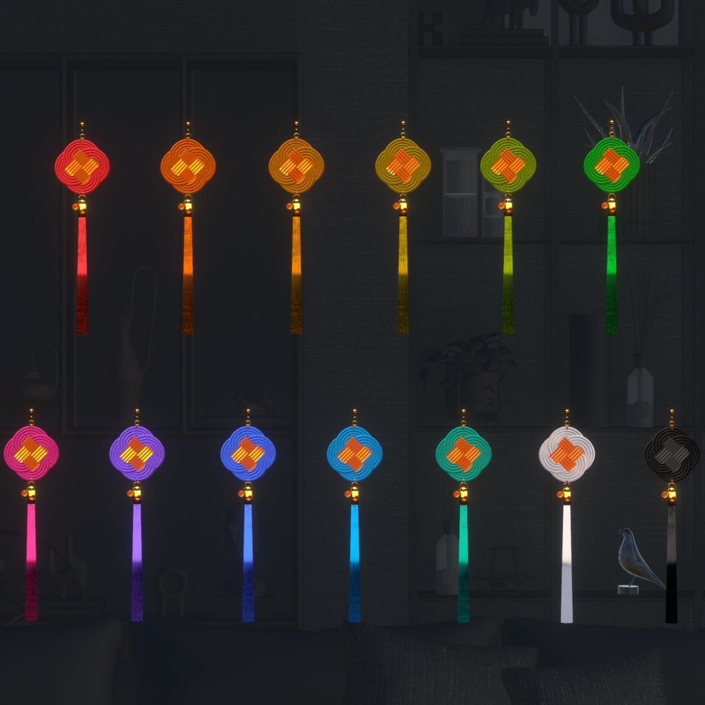 【無料】『大きい耳飾り』4種 フォシュニア、シャロ、あまあま大福ドラゴンず対応