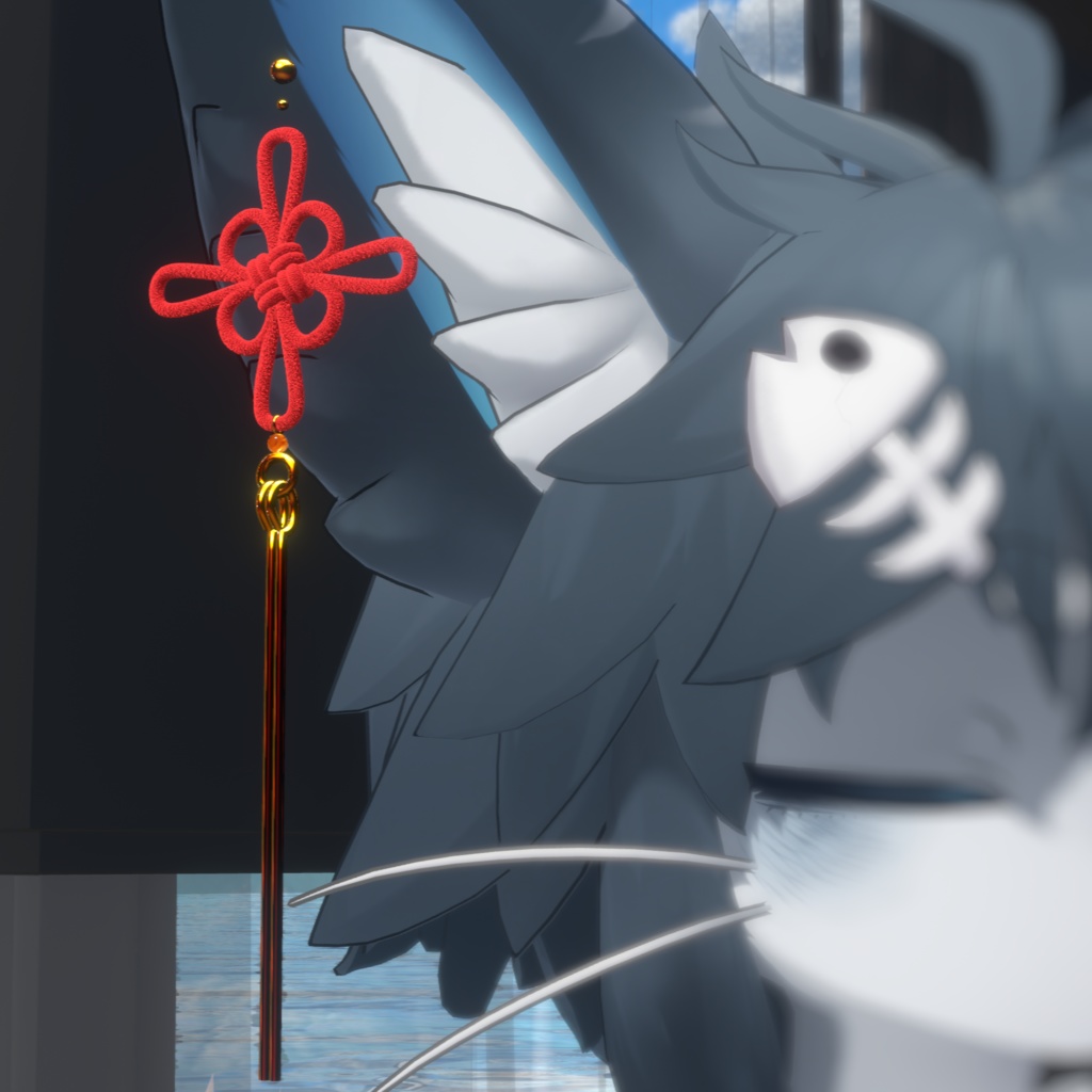 【無料】『大きい耳飾り』4種 フォシュニア、シャロ、あまあま大福ドラゴンず対応