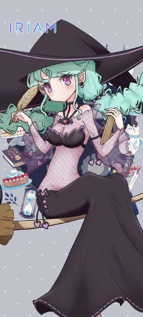 魔女ちゃん イリアム動作確認 (バージョン1のみ)