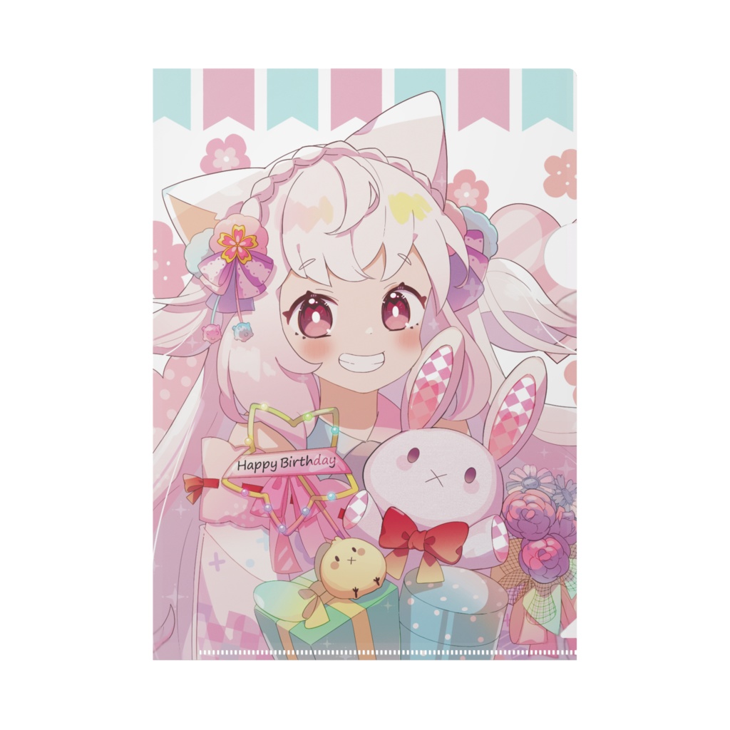 狐桃ろま🌸2022.Birthday クリアファイル