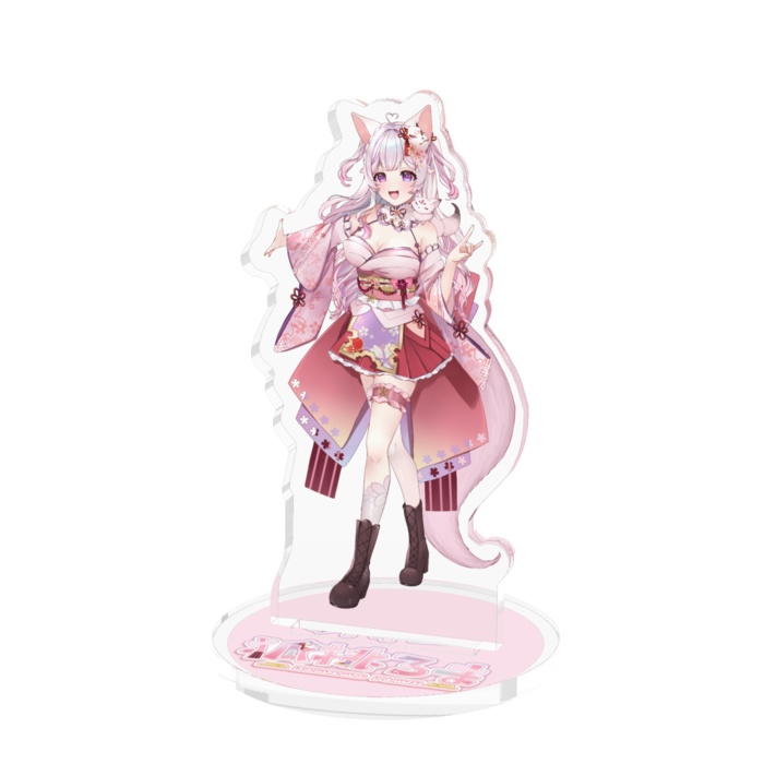 狐桃ろま キービジュアル◇アクリルフィギュア サイズ2種