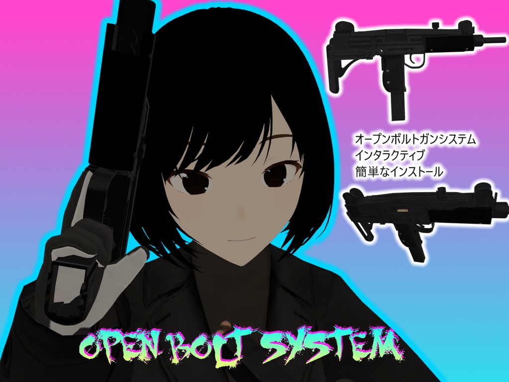 UZI OPEN-BOLT GUN SYSTEM