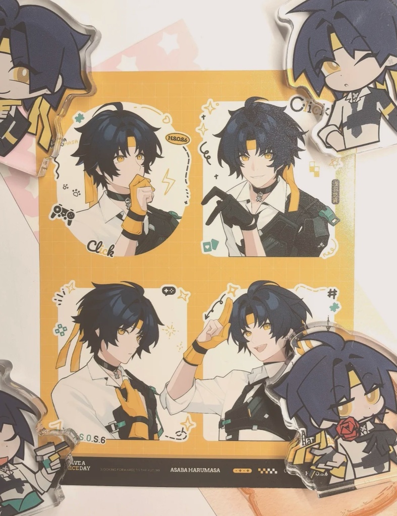 【ゼンゼロ】人生四コマ 浅羽悠真　フォトカード