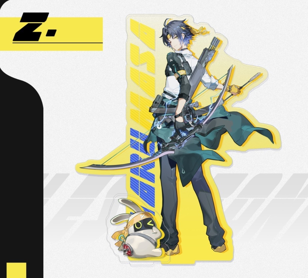 【ゼンゼロ】Zシリーズ　浅羽悠真　アクリルスタンド