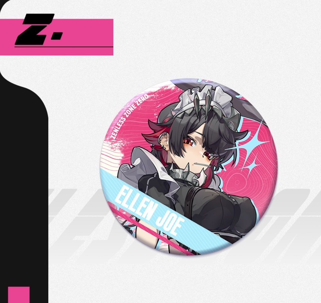 【ゼンゼロ】Zシリーズ　エレン　缶バッジ