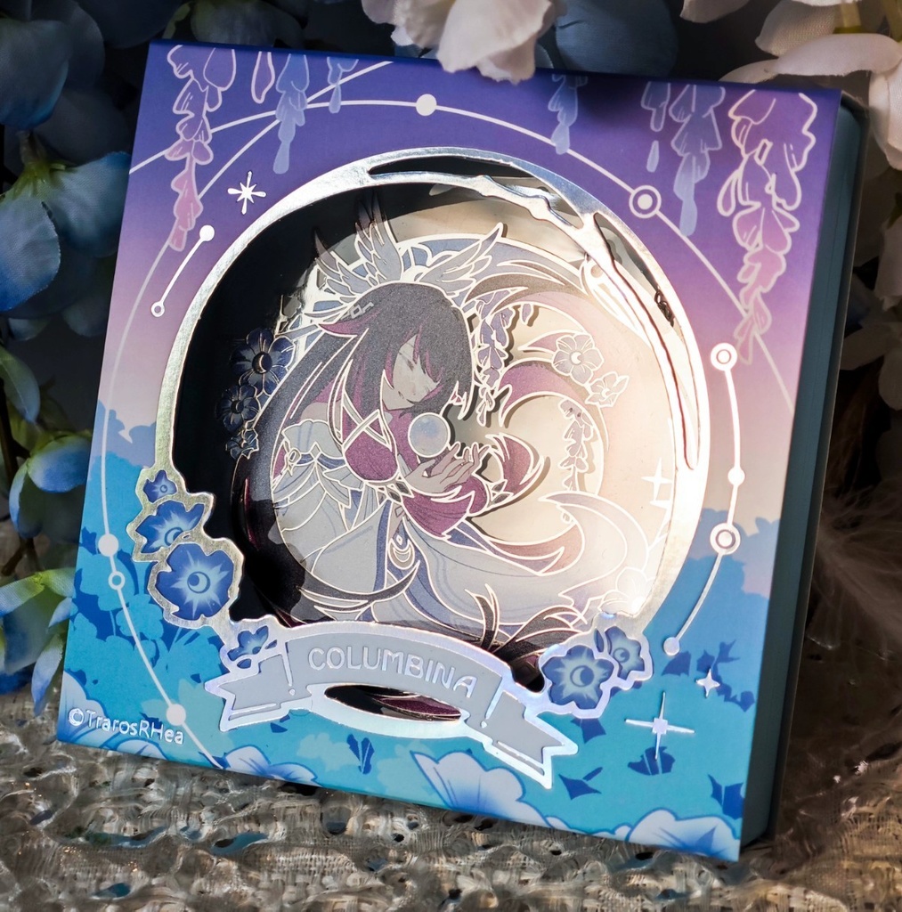 【原神】金属ブックマーク　コロンビーナ