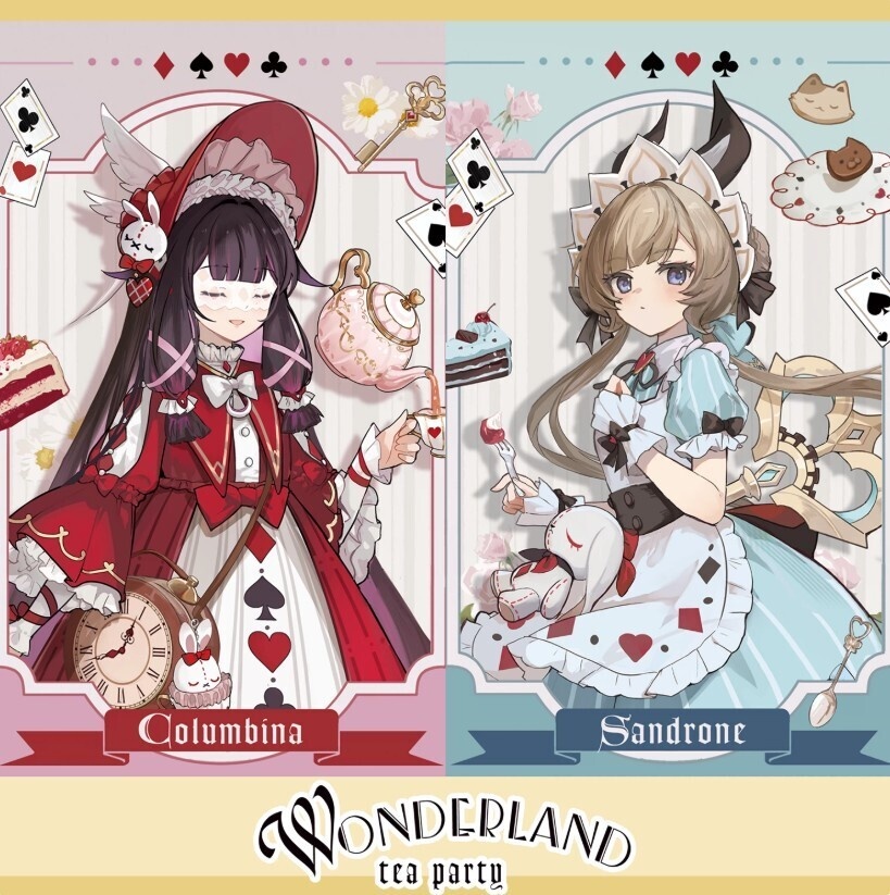 【原神】BIGアクリルスタンド Wonderland Tea Partyシリーズ