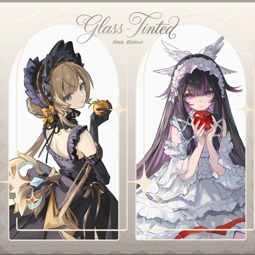 【原神】BIGアクリルスタンド　Glass-Tinted Tea Timeシリーズ