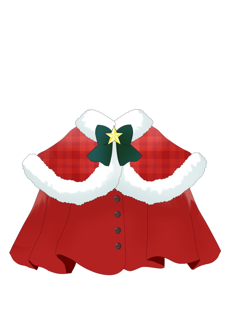 【無料配布】🌟クリスマス衣装透過PNG🌟【透過PNG】