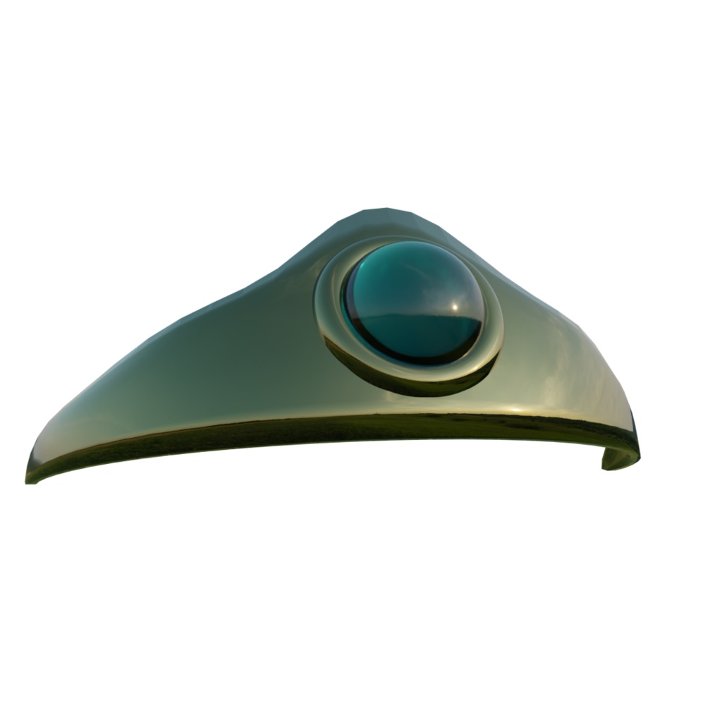 【無料】勇者の頭のやつ 3Dモデル