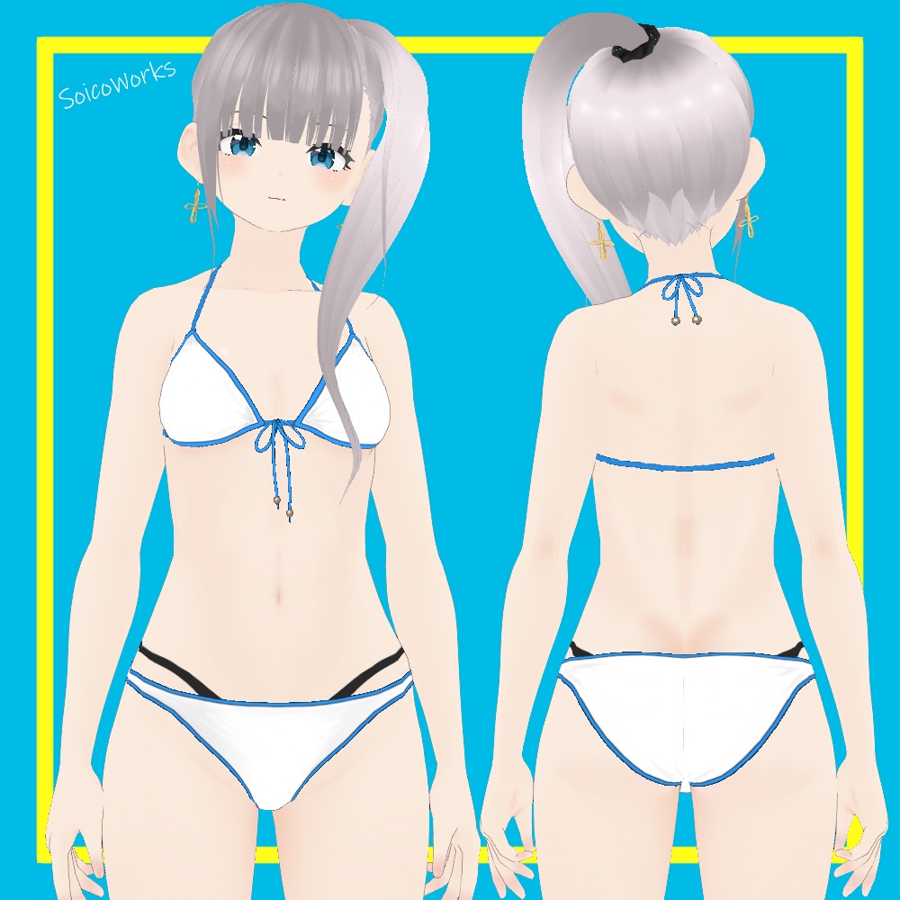 【無料有】水着(ビキニ)【VRoid】