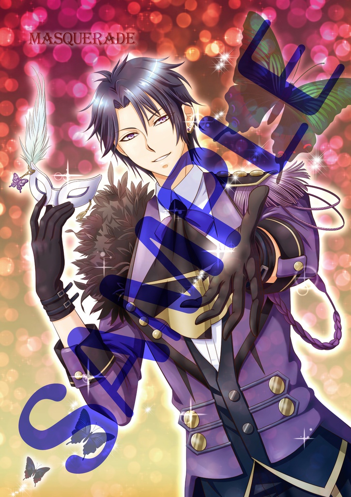 *ツキウタ。Six Gravityセット*(Postcard+Letter+ Book①)【限定セット】