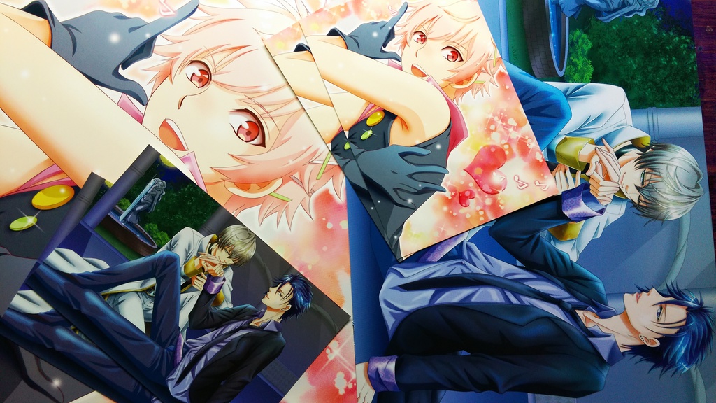 *ツキウタ。Six Gravityセット*(Postcard+Letter+ Book①)【限定セット】