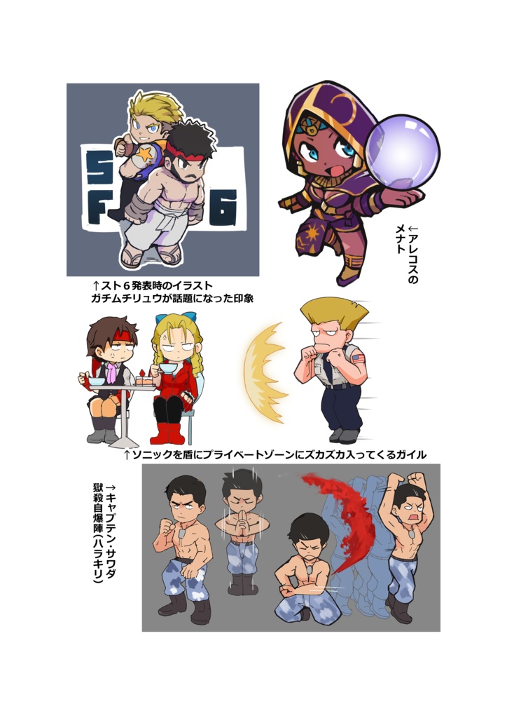 Kesut4’s Street Fighter compilation