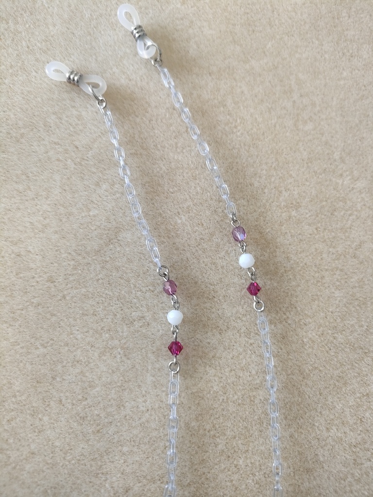 メガネチェーン クリア