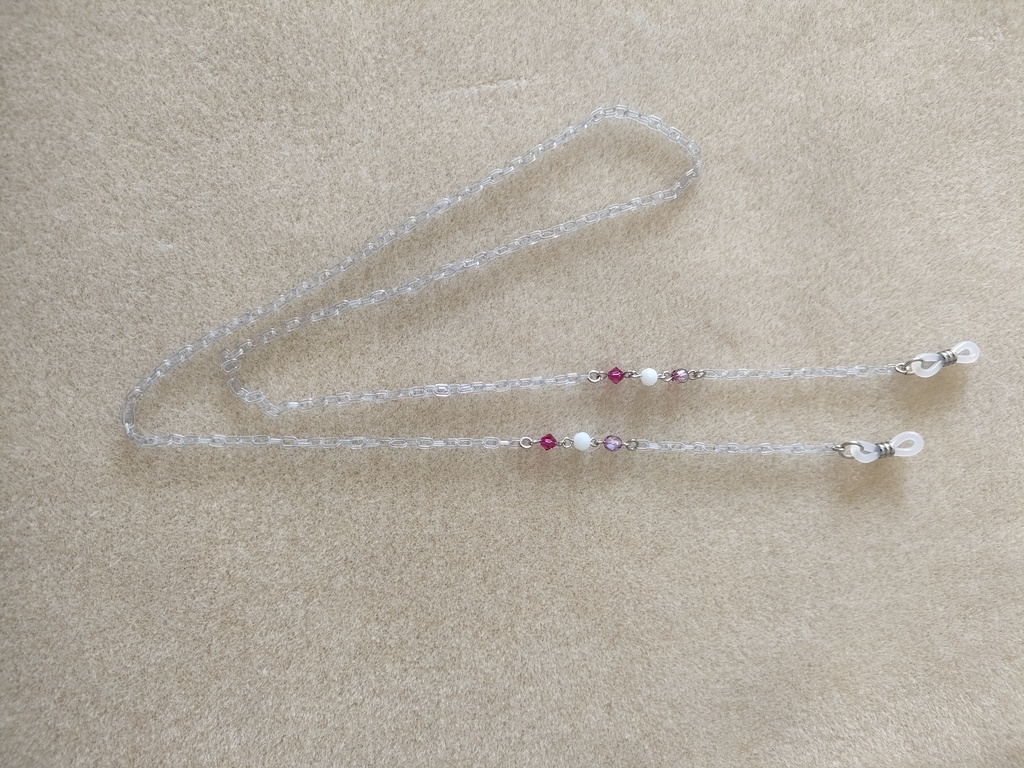 メガネチェーン クリア