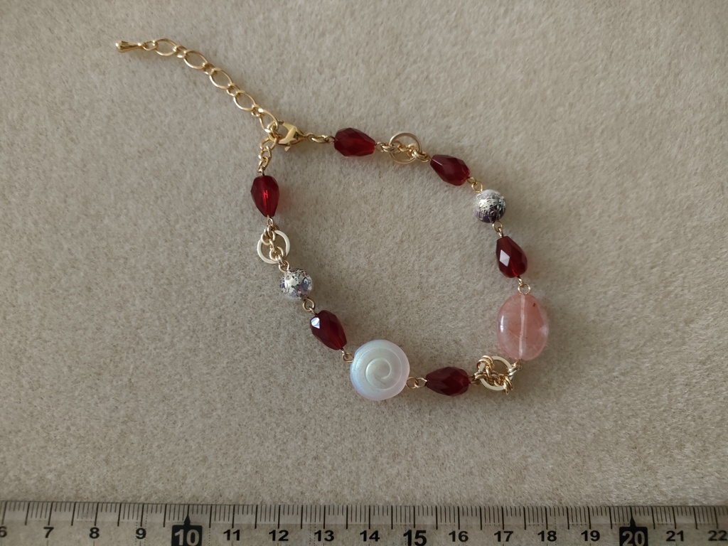 ブレスレット バラの色