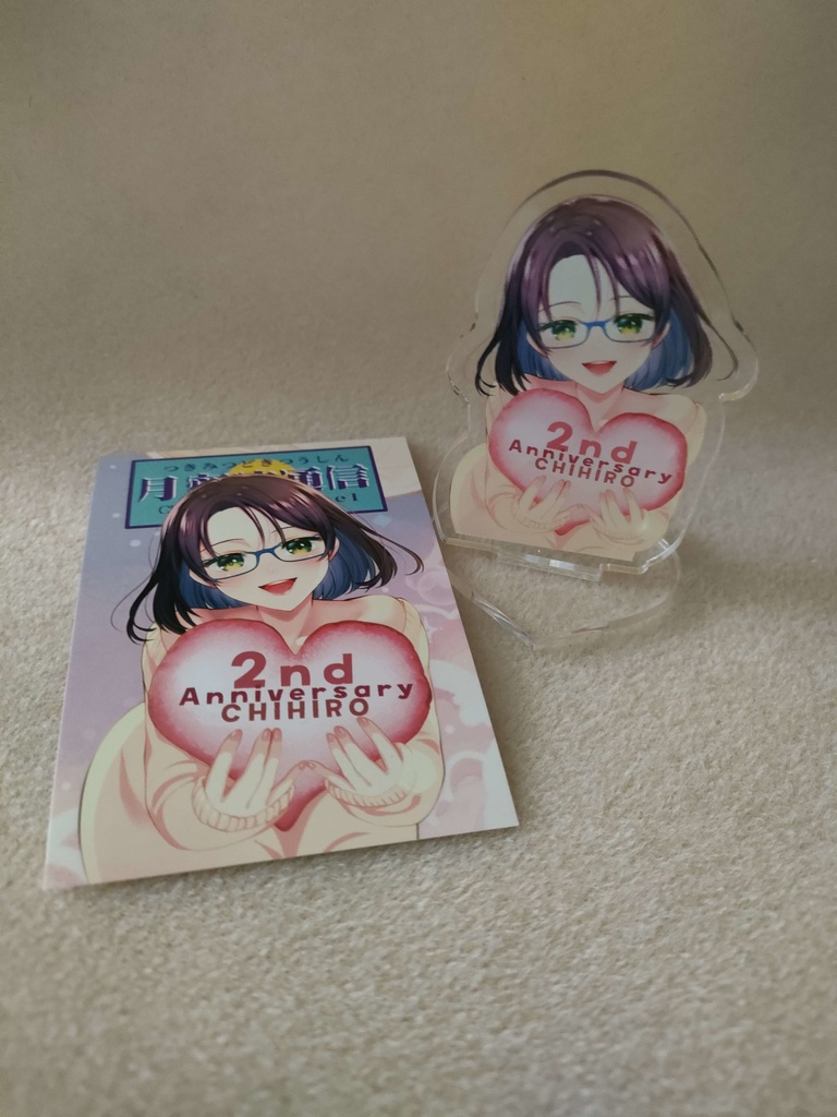 2周年記念アクリルスタンド