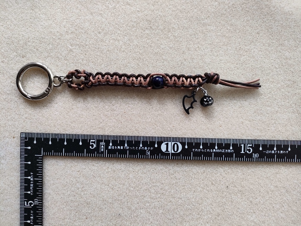 ハロウィン ストラップ 黒カボチャ