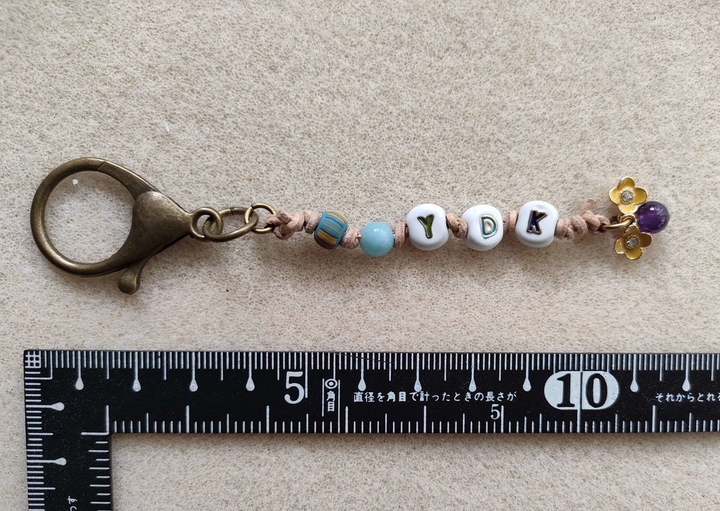 YDKストラップ 小花