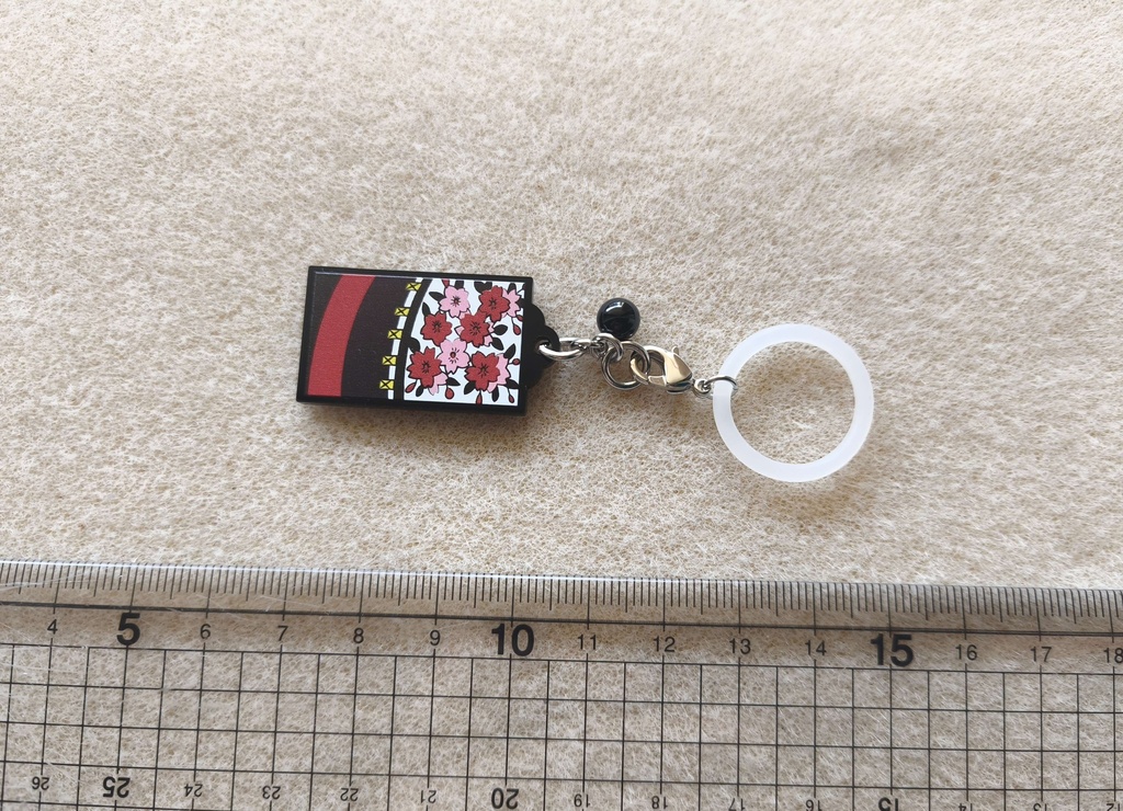アンブレラマーカー　桜に幕　オニキス