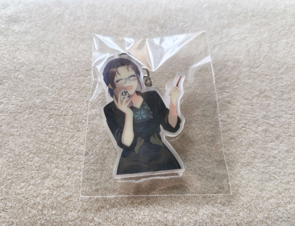 ほろよいにこにこちひ　アクリルキーホルダー