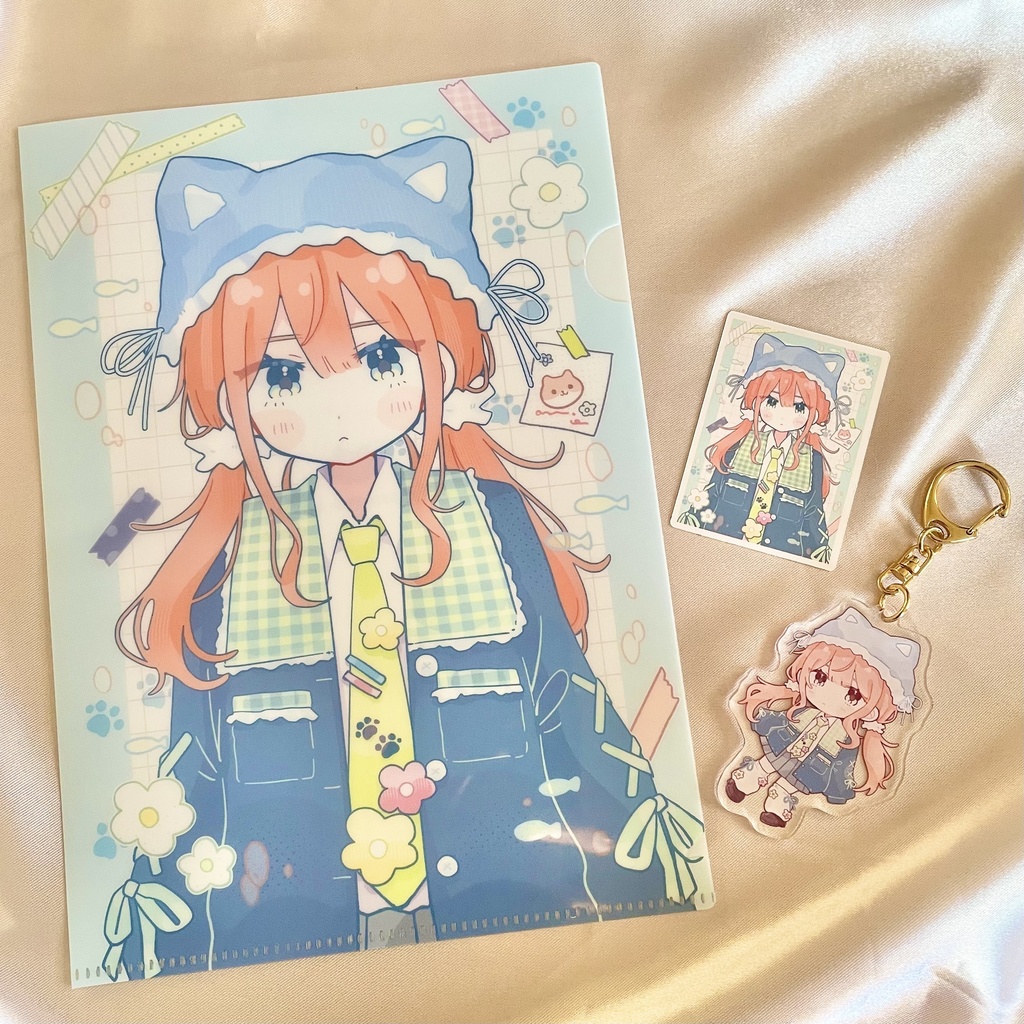 【セット】アクキー＋A5クリアファイル＋ステッカー〈3点セット〉