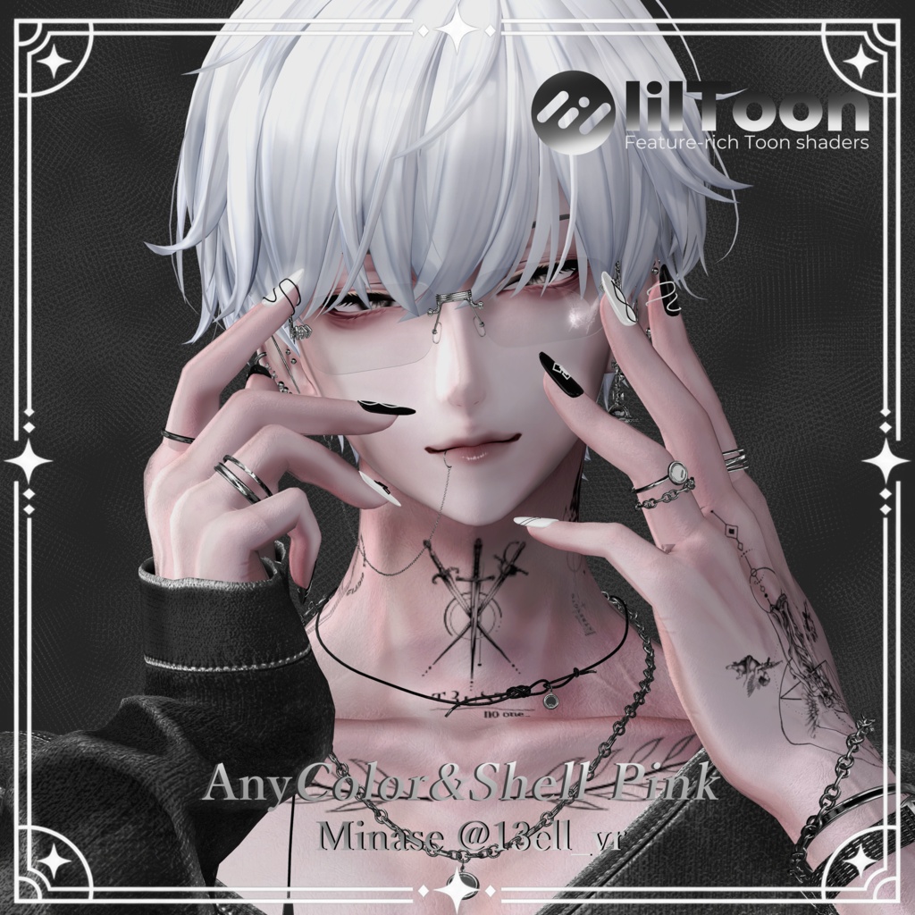 【22アバター対応】組み合わせ無限大!マット系シンプルネイル|Regalia Nocturne