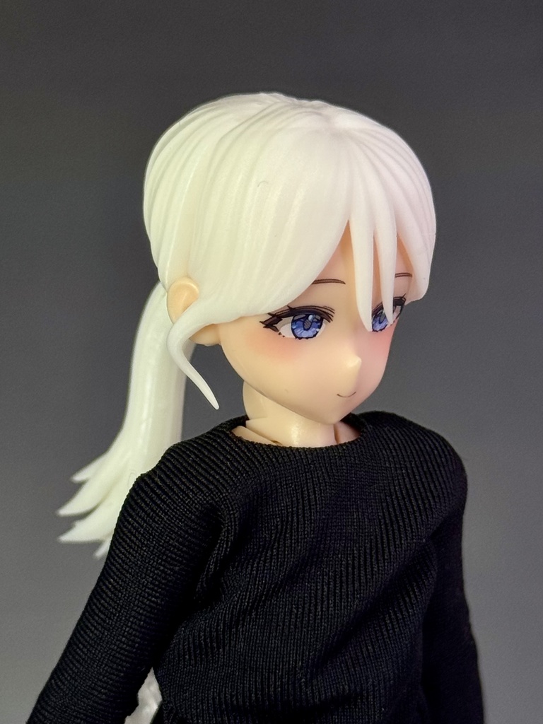 B2 シースルーポニテ