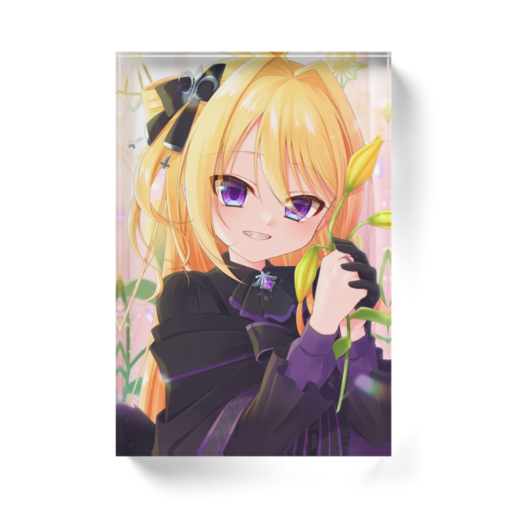 皇黄リリエ 10ヶ月記念アクリルブロック