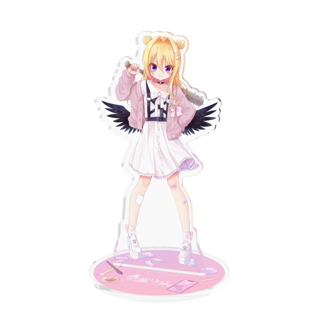 皇黄リリエ ಇ歌ってみた記念ಇ アクリルフィギュア 暴動ver.
