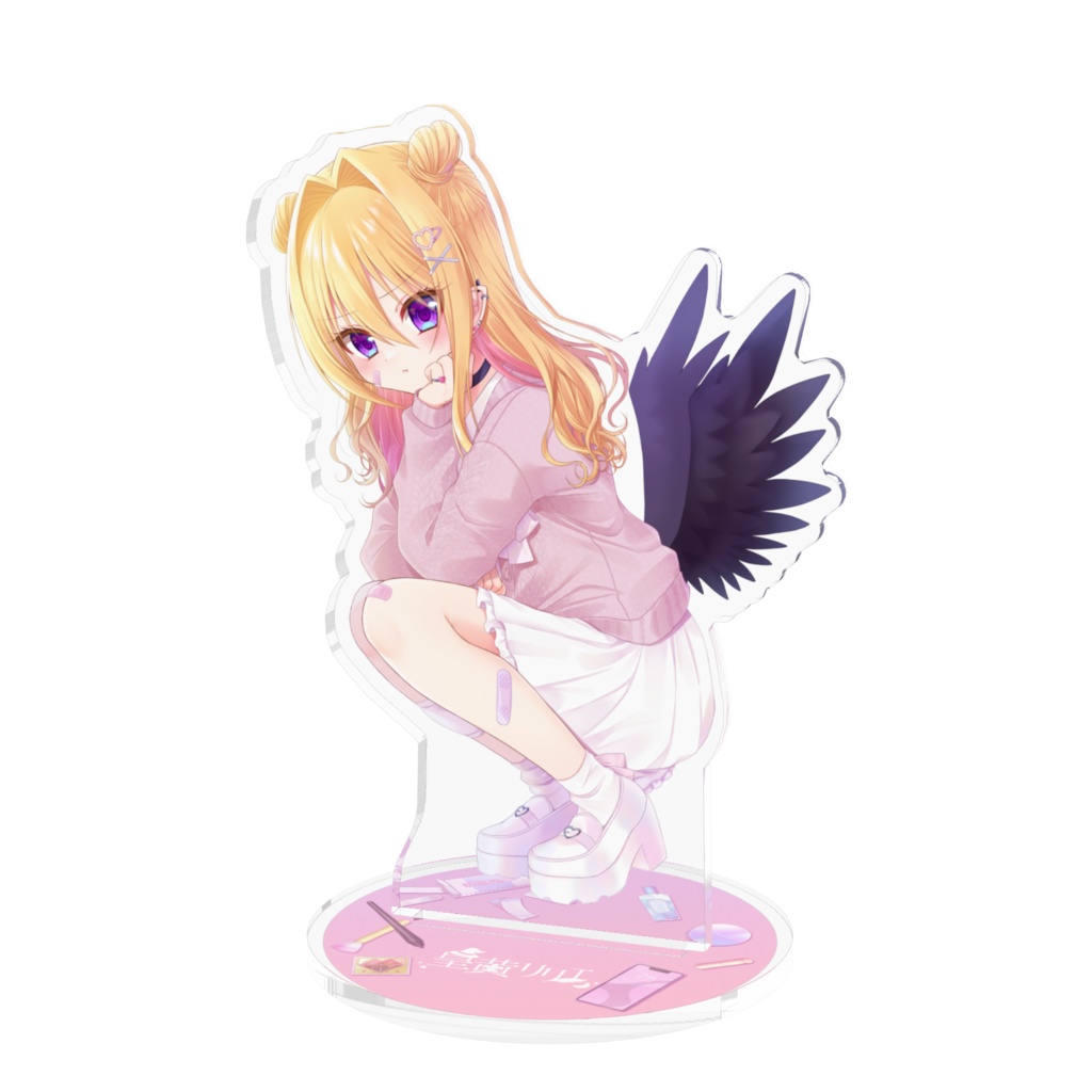 皇黄リリエ ಇ歌ってみた記念ಇ アクリルフィギュア 恋ver.