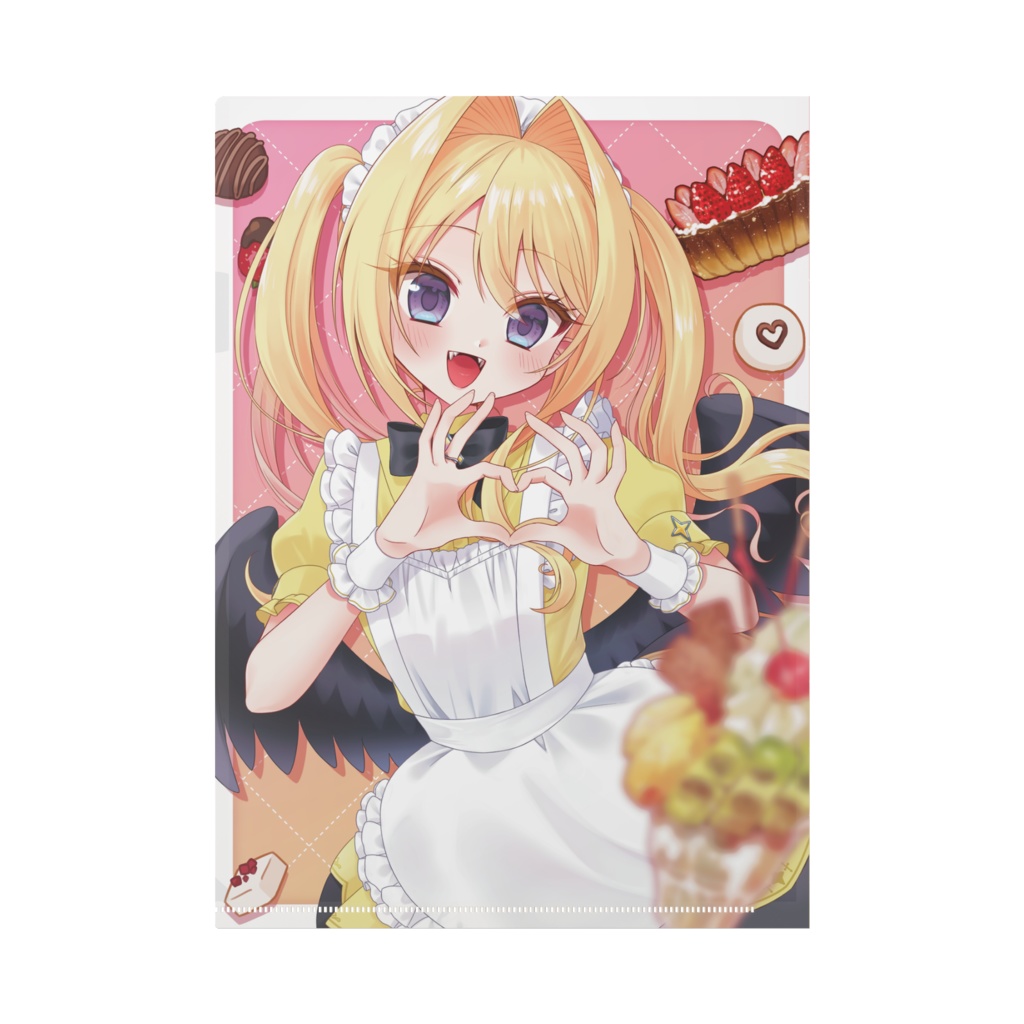 皇黄リリエ ღ✦ メイドの日2025 ✦ღ クリアファイル