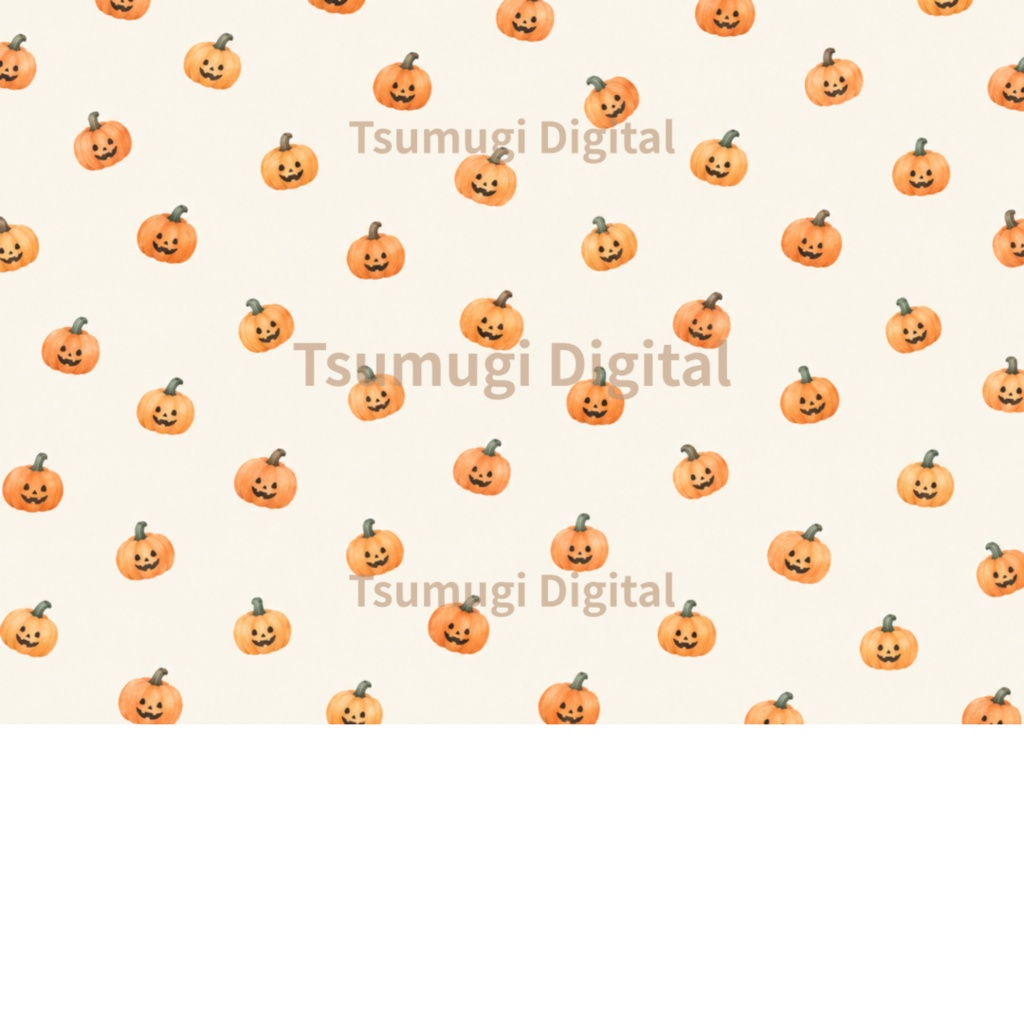 デザインペーパー(ハロウィン)3枚 / A4・PNGダウンロード
