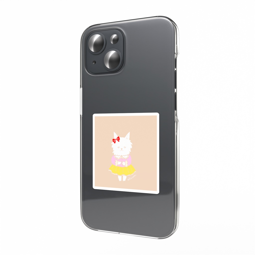 女の子なYUKIのスマホステッカー