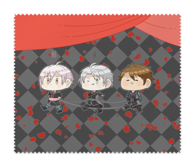 でんしゃごっこセブンメガネ拭き