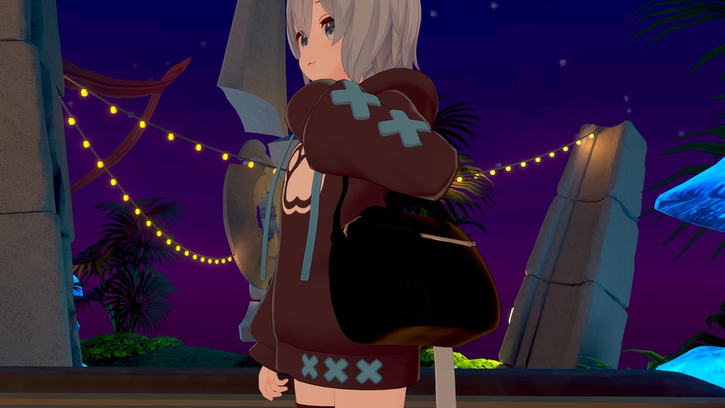 シンプル肩掛けカバン