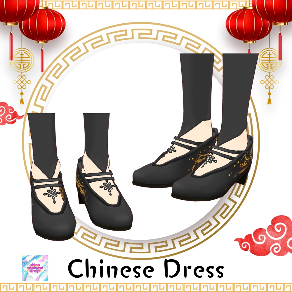 【Vroid】チャイナ服セット