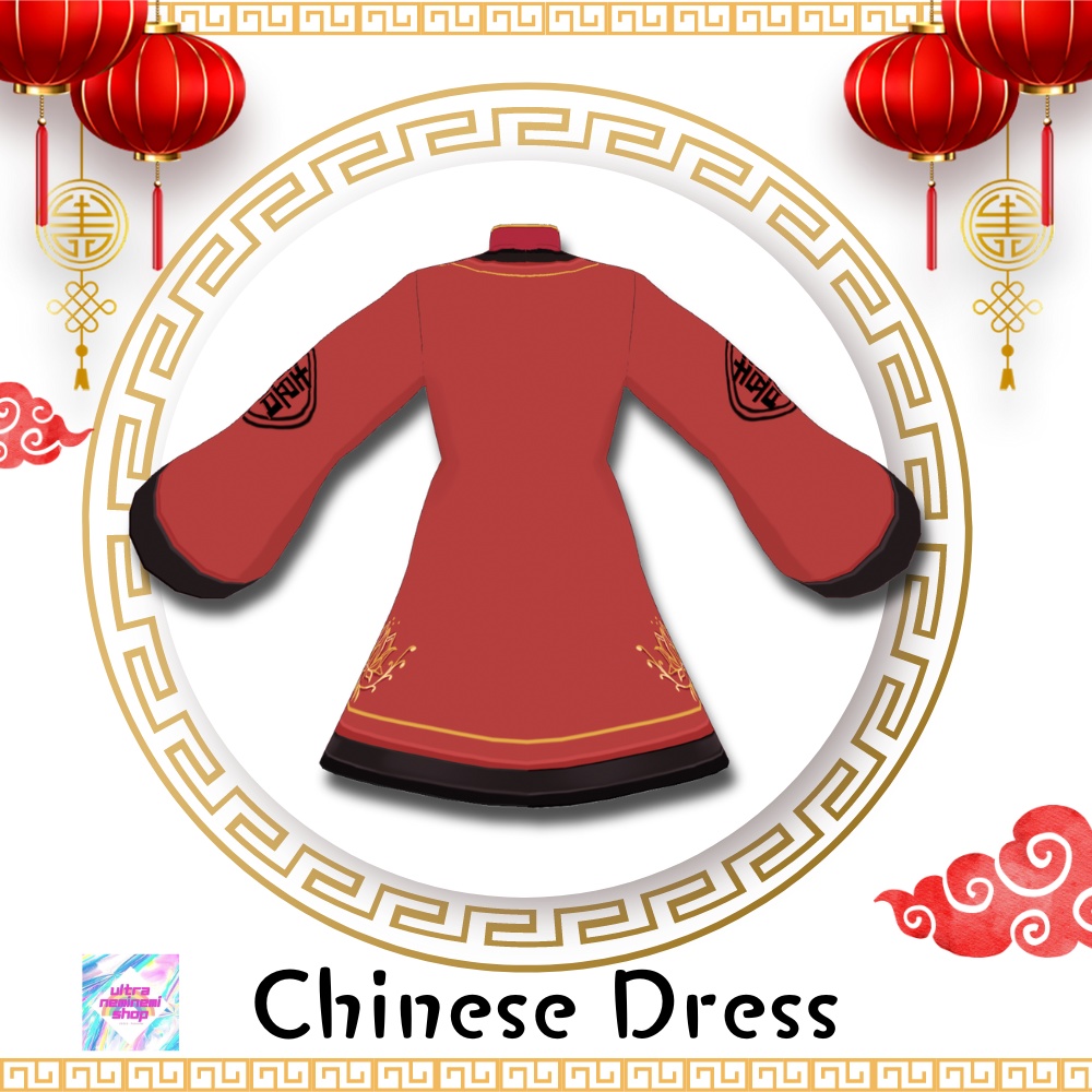 【Vroid】チャイナ服セット