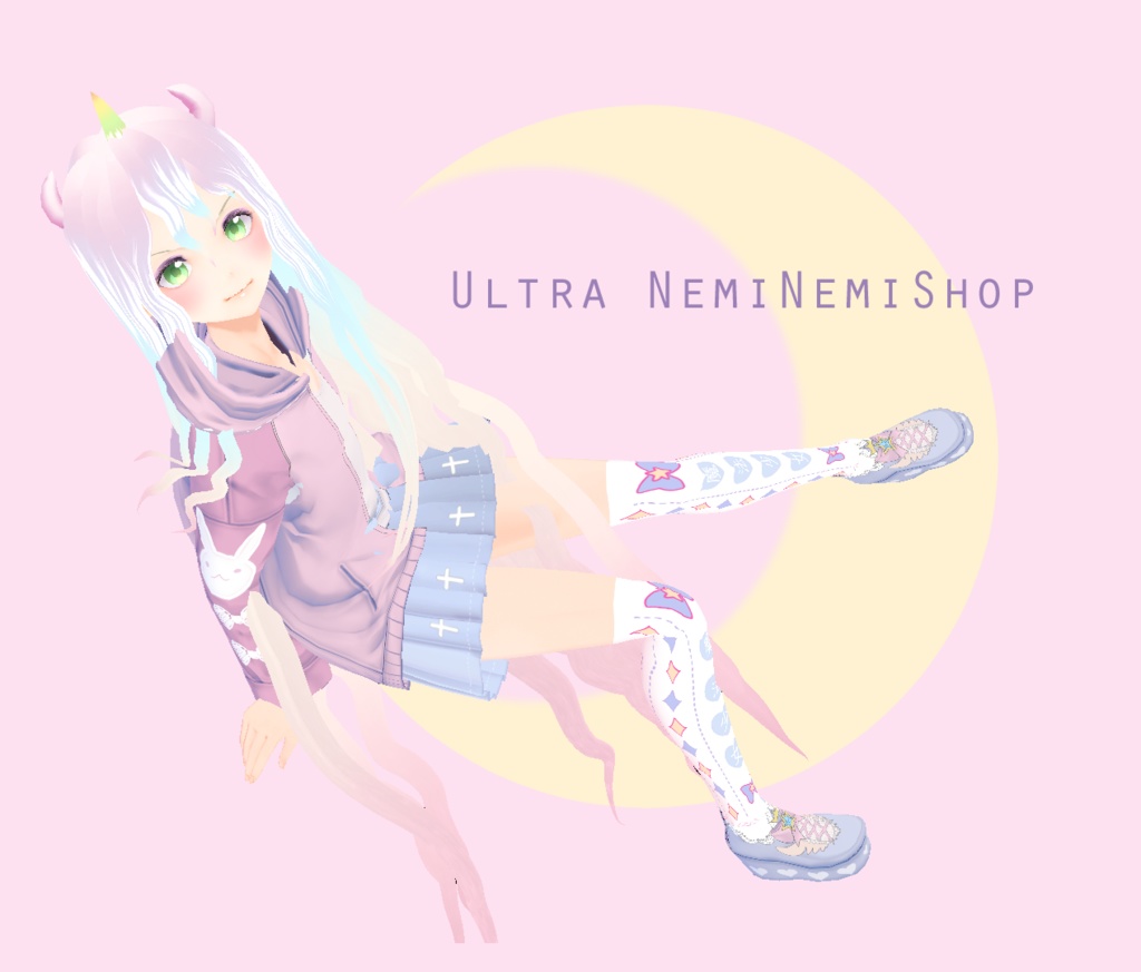 魔法少女のニーソと靴【少女シリーズ】