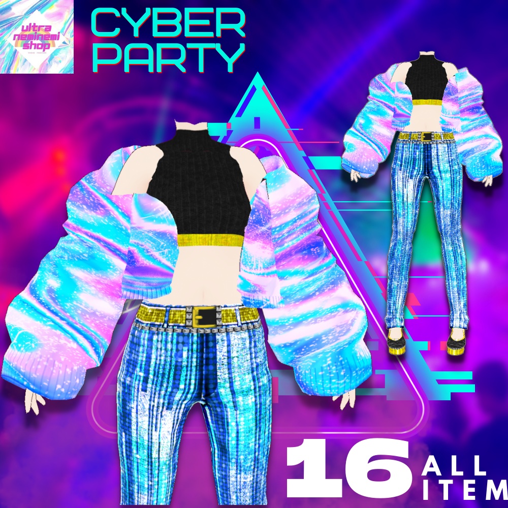cyberparty（all16item）【ナイトクラブファッション】