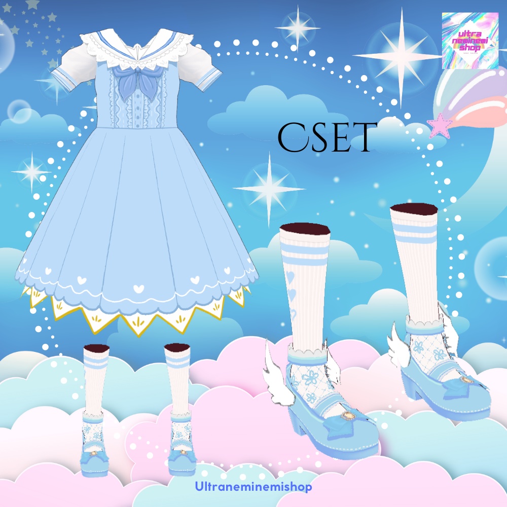 【Vroid】【全243通り】Girl's Secret Dress