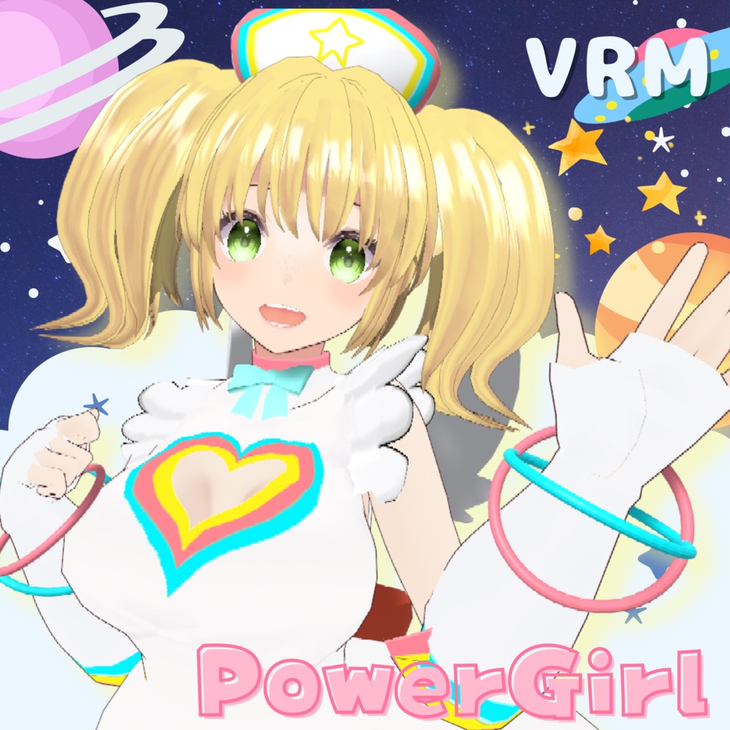 【VRM】パワーガール
