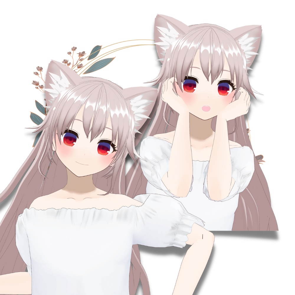 まっしろ「ましろ」【VRM・.vroidfile】