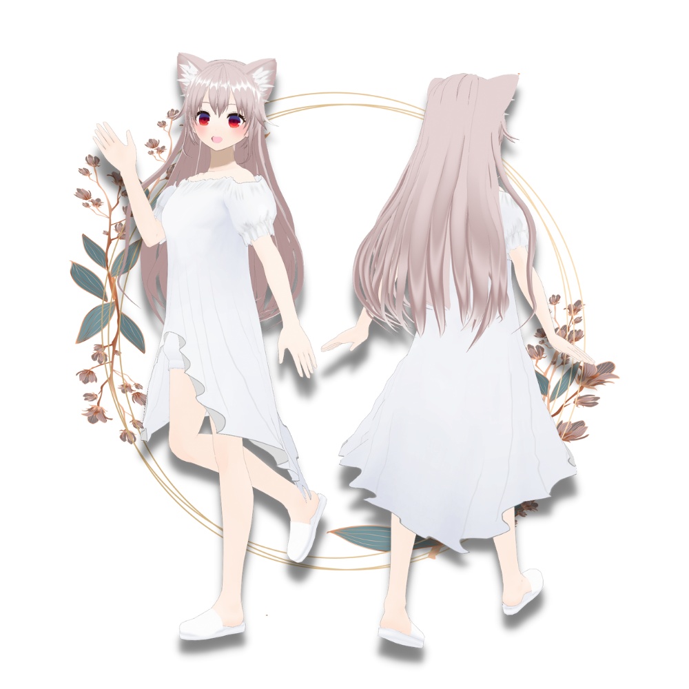 まっしろ「ましろ」【VRM・.vroidfile】