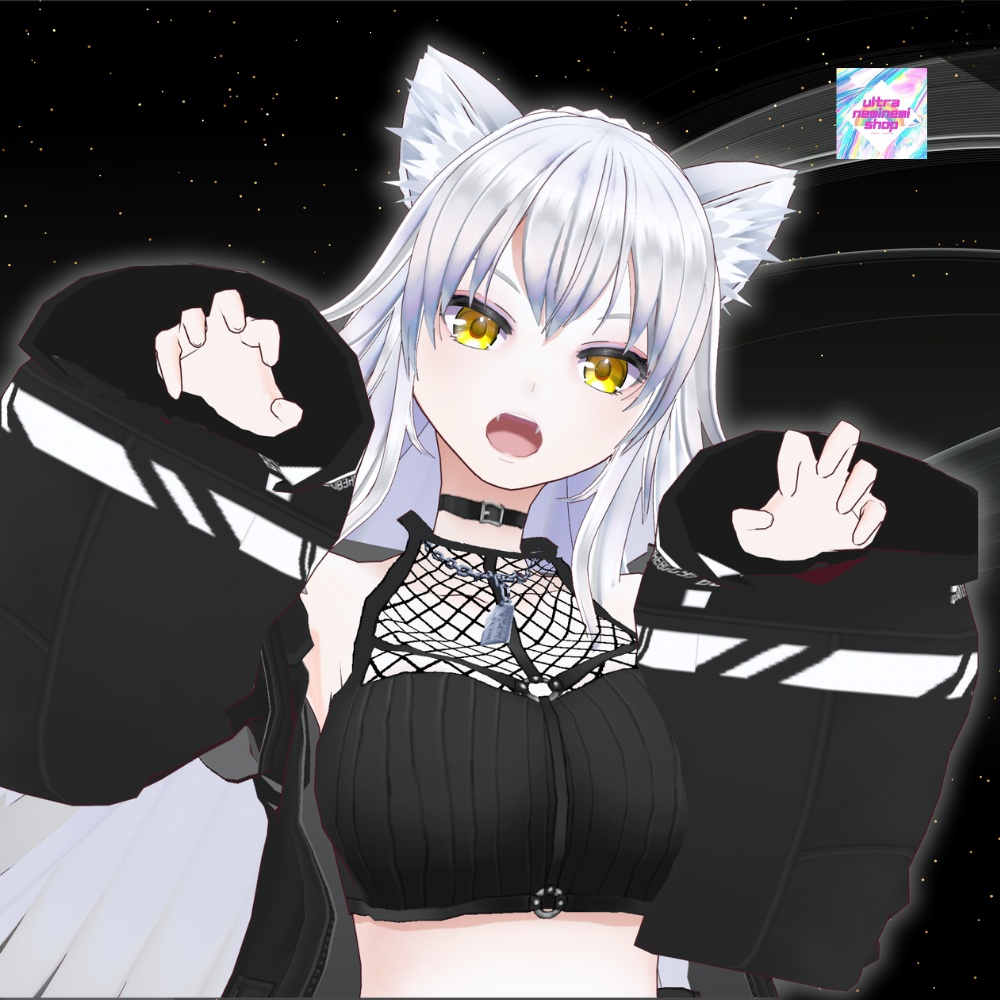 【VRM】ウルフィver3(original3Dcharacter)