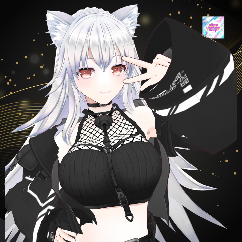 【VRM】ウルフィネリアver2(original3Dcharacter)