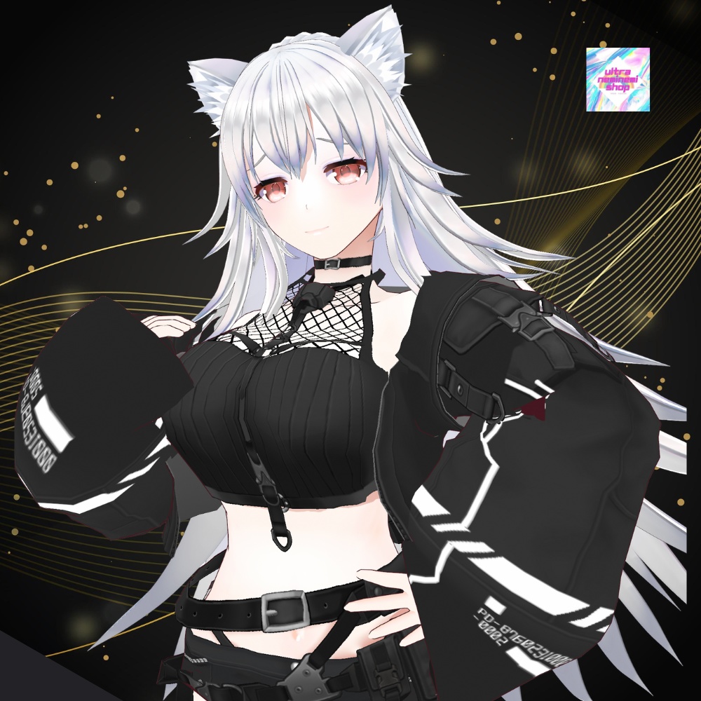 【VRM】ウルフィネリアver2(original3Dcharacter)