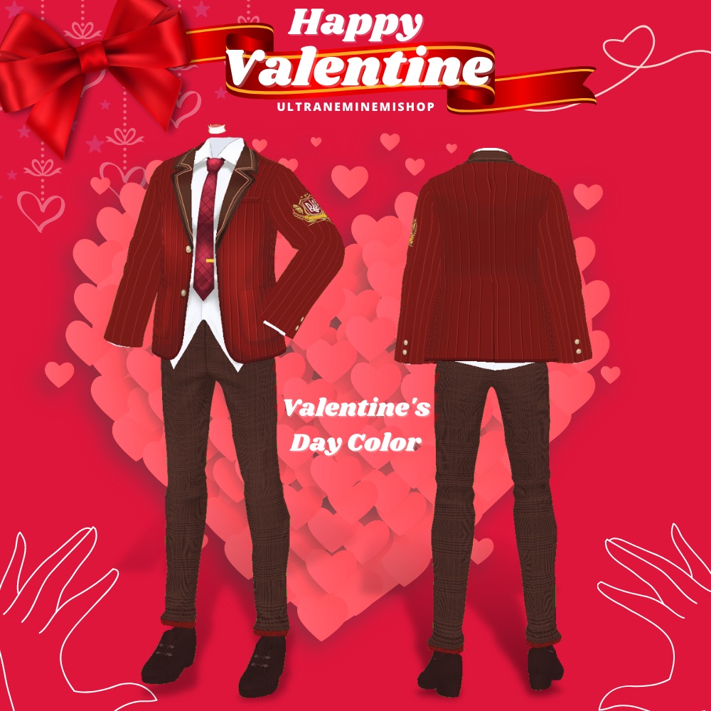 男の子だって楽しみたい!Valentine/whiteday衣装